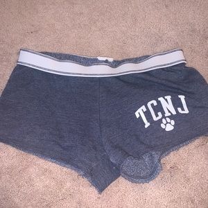 TCNJ grey soft shorts